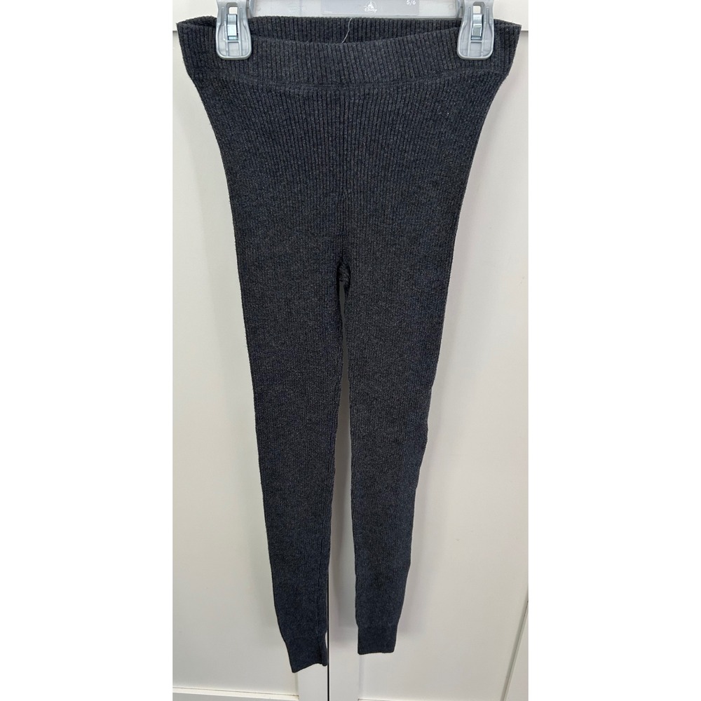 Garage Ribbed Knit‎ Leggings High Waist Casual Athleisure XS